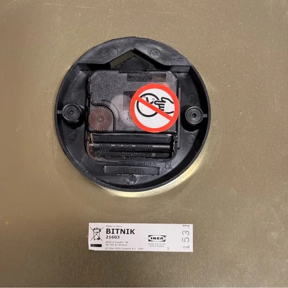 IKEA Bitnik Coastal Wall Clock - Picture 6 of 6